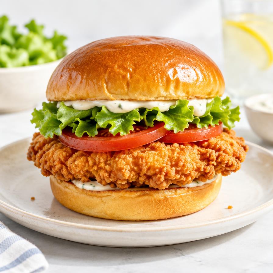 Crispy Chicken Burger